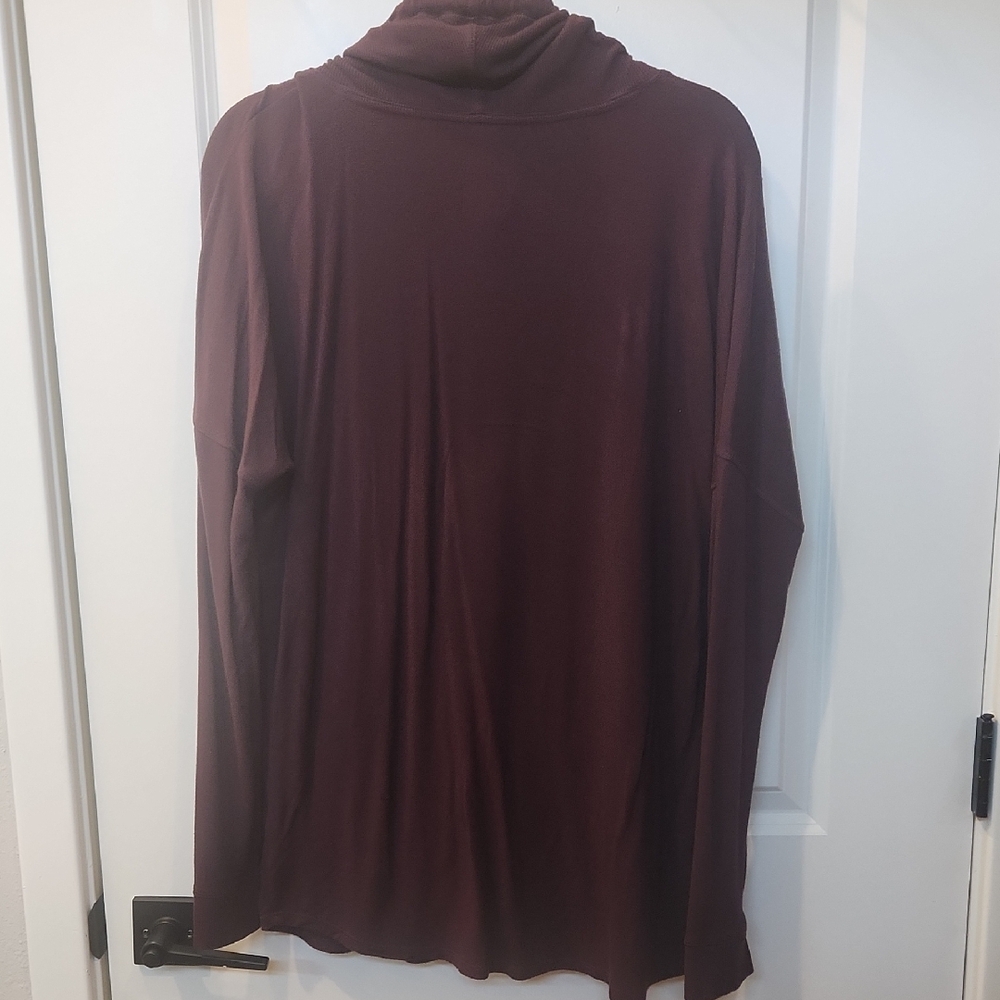 Marc New York Deep Purple Cowl Neck Sweater - Picture 6 of 6